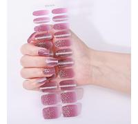 Fácil Aplicación Envolturas De Uñas Gel Coberturas Completas Manicura No Se Necesita Lámpara Para Manicura Casera Esencial Uso Doméstico Arte Fiestas