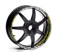 Fácil de Instalar Pegatina para Rueda De Motocicleta, Calcomanía Reflectante para Llanta, Cinta A Rayas De 17 ", Accesorios para Aprilia RS660 RS 660(Style 7)