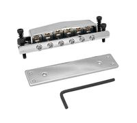 Fácil de instalar Tunes O Matics Bridge Durabilidad Pieza de repuesto para bajo para actualización rápida y un mejor control Accesorio de guitarra profesional