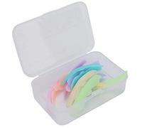 Fácil de pegar, rizadores de pestañas no tóxicos, almohadilla para pegar las pestañas, material de silicona multicolor Uso individual para uso en salones