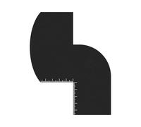 Fácil de usar líneas de cabello y tarjeta de forma de barba con diseño robusto y escalas de medición precisas, accesorios de cuidado