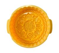 Fácil de Usar Molde de Pastel de Prensa de Pastel de Lunas Ajustable Molde para Hornear para Pasteles Elaboración de Postres Esencial de Cocina Molde de Lunas Modificable Molde Modificable