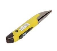 Fácil de usar: Mouse para Bolígrafo, Pluma a Mano Recargable Luminoso Silencio Sm Portátil Portátil de Modo Dual de Modo Dual para la Computadora Portátil de PC Amarillo y Experiencia de Costumbre