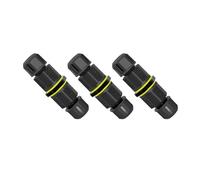fácil del bloque de terminales sin tornillos IP68 3Pin para conector de sistemas de seguridad ignífugo