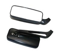 Fácil instalación Vidrio retrovisor de motocicleta versátil para bicicletas deportivas en la calle con diseño compacto Instalación ajustable Vidrio retrovisor de motocicleta para mantenimiento