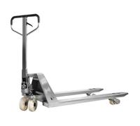 Fácil maniobrabilidad Carretilla elevadora Manual Transpallet de Productos Acero Inoxidable, Carretilla hidráulica 2000kg(55cm)