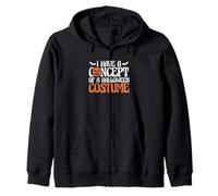 Fácil Perezoso Halloween Divertido Tengo Un Concepto De Un Halloween Sudadera con Capucha