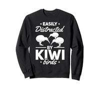 Fácilmente distraído por Kiwi Birds Nueva Zelanda Kiwi Bird Sudadera