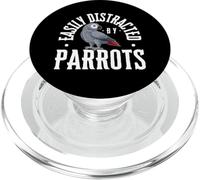 Fácilmente distraído por Loros Funny Parrot PopSockets PopGrip para MagSafe