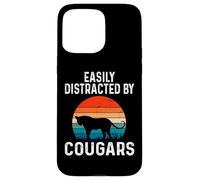Fácilmente distraído por Pumas Citas Divertidas Cougar Sugar Momma Carcasa para iPhone 15 Pro MAX