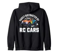 Fácilmente distraído por RC Cars Off-Road Truck Sudadera con Capucha