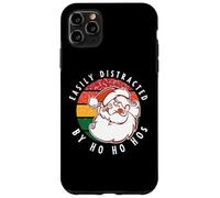 Fácilmente distraído por Santa, fácilmente distraído por Ho Ho HOS Carcasa para iPhone 11 Pro MAX