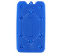 Fackelmann 0393350 Bloque de hielo, bloque de hielo extra plano, acumulador de frío extra plano, conservación fresca, polipropileno, azul, 400 g