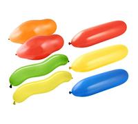 Fackelmann 15 Globos, plástico, Colores Surtidos y Formas