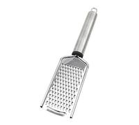 Fackelmann 20347 Rallador Pequeño Carolina, Acero Inoxidable, Inox y Negro, 26 x 6 x 1.5 cm