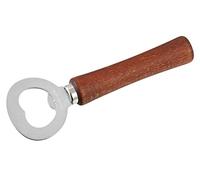 Fackelmann 24794 abridor de Botellas de bambú con Mango de Madera, abrebotellas, 13,5 cm