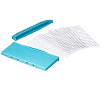 Fackelmann 27089 - Utensilio para Hacer Hielo picado, plástico, Coral, 26 x 14 x 2 cm, Color Azul o Verde