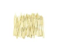 Fackelmann 30177 - Tenedor (50 unidades, 8,5 cm, bambú)