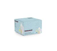 Fackelmann 3625050 - Caja de limón, 250 unidades, dispensador de enjuague de cejas, cartón, papel, aluminio, azul, 19,5 x 19,5 x 12 cm