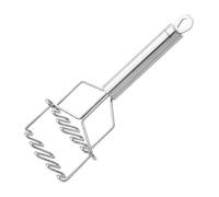 Fackelmann 40559 Nirosta Oval - Prensador de patata (27 cm, acero inoxidable)
