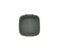 Fackelmann 42691 - Molde para freidora de aire caliente, molde para freidora sin aceite, gris, 17x17x6.5 cm