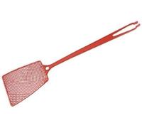 Fackelmann 44679 - Tapete para Moscas de Colores, matamoscas con Pinza para Recoger Insectos, matamosca, plástico, Rojo, Amarillo, Negro, 40 x 10 cm