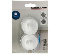 Fackelmann 61167-2 Soportes para Cepillo de Dientes con Ventosa