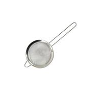Fackelmann 684019 Colador Chino, Colador Tamis, Para pasar el té, té de hierbas, y lechadas de frutas, Para tamizar el azúcar en polvo y el cacao, Metal, Inox, 10,5 cm