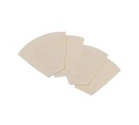 Fackelmann 9909350 - Filtros de café reutilizables, filtros de café ecológicos de algodón, filtro lavable, beige, algodón, 16,7 x 12 x 5,5 cm