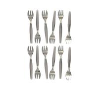 Fackelmann 9937650 - Tenedor para Postres, Ostras y Crustáceos - Acero Inoxidable, 12,5 cm