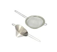 Fackelmann 9942750 9942750-Colador para tamiz, Acero Inoxidable, Gris