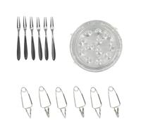 Fackelmann 9984850 - Juego de caracoles (12,5 a 17,5 cm)