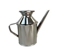 Fackelmann Aceitera de Acero Inoxidable 500 ml, Idónea para Almacenar y Servir Aceite con Comodidad y Estilo, Cómoda y Práctica, Apta para Lavavajillas, 9 cm, 1 ud.