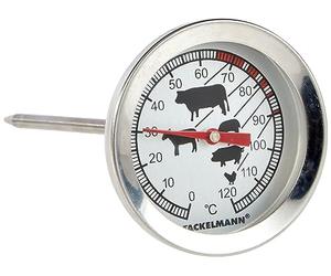 Fackelmann asados, termómetro para alimentos, Acero inoxidable, 5,2x11,5cm (63801)