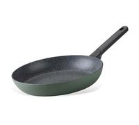 Fackelmann Balance Sartén 28 cm, Reciclada de Aluminio con Revestimiento Antiadherente de Cerámica, Apta para Todo Tipo de Cocinas, Incluyendo Inducción, Color Verde