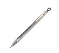 Fackelmann BBQ Pinzas de Acero Inoxidable para Parrilla, Mango PP y TPR Antideslizante, 45 cm, 1 ud