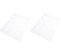 Fackelmann Bolsa para Colada, Malla para Lavar Prendas Delicadas en la Lavadora. Funda con Cremallera fabricada en Polietileno. Blanco, 30x40cm, 1 ud. (Paquete de 2)