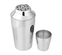 Fackelmann Coctelera para Cócteles Profesionales y Batidos, Shaker para Barman, Coctelera Camarero, Mezcladora para Cocktails, Acero Inoxidable, 400 ml, 20x8 cm, 1 ud.