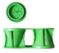 Fackelmann Cortador de Verduras 2 en 1 para Espaguetis y espirales de Verduras (Color: Verde), 1 Unidad