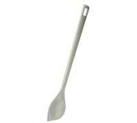 Fackelmann Cuchara puntiaguda BLANCA, utensilio de cocina de plástico, cuchara de cocina para ollas y sartenes revestidas (color blanco), cantidad: 1 unidad
