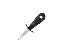 FACKELMANN Cuchillo para ostras de acero inoxidable y mango de polipropileno negro 19,5x5cm. 1ud.