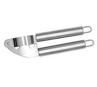 Fackelmann Elemental Prensa Ajos, Triturador Jengibre, Machacador, Acero Inoxidable, Mango Tubular, 19cm, 1ud, 19x5,5x3cm