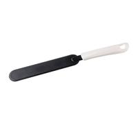 FACKELMANN Spatule à crêpes Espátula Arcadalina, 31 cm, de Polipropileno y Nailon, Blanco/Negro