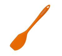 Fackelmann Espátula de Silicona, Antiadherente y Anti-Rayaduras, Óptima para Sartenes y Ollas con Revestimiento, Resistente hasta 230ºC, Apta para Lavavajillas, Color Naranja, 28x5 cm, 1 ud.