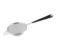 FACKELMANN FCK42312 Colador, Acero aleado, Negro, 19 x 7 x 3 cm