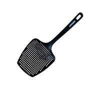 Fackelmann Fenix Colador, Material RPET 100% Reciclado, Plástico Reciclable con Alta Resistencia al Calor hasta 230ºC, Alta Durabilidad, Anti Rayaduras, Color Negro, 30 cm, 1 ud.