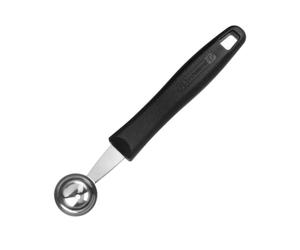 Fackelmann FM PROFESSIONAL Bolero frutas 16cm, Bolero melón, Vaciador sandía, Bolero kiwi, Cuchara sacar bolas, Bolero chef, Cocinero, Bolero pala acero inoxidable con mango polipropileno, 1ud.