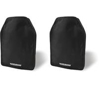 Fackelmann Funda Enfriadora para Botellas, Collar Enfriador para Botellas de Vino y Cava, Nylon Elástico con Ajuste Universal y Relleno de Gel Enfriador, Apta para Congelador, 22x16 cm, Negro, 1 ud.