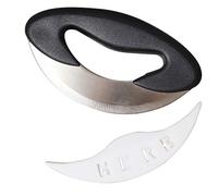 Fackelmann Media Luna Dual Blade, Acero, Plata
