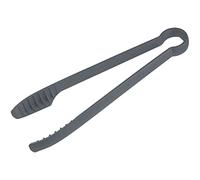 FACKELMANN Pinzas Barbacoa de nylon negro 32,5x3,5cm, 1ud